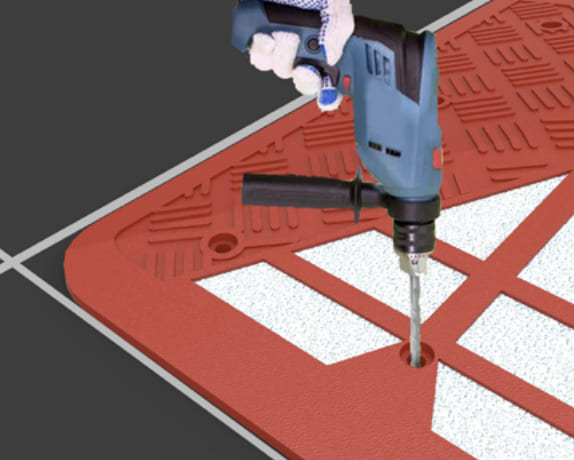 Pose coussin berlinois étape 4